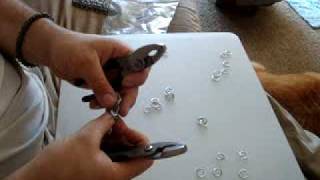 Chainmaille Tutorial Part 7 European 61 [upl. by Llenol]