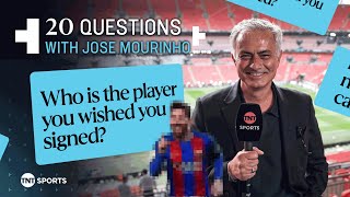 In our generation he was the best 🐐  20 Questions with The Special One Jose Mourinho 🤩🇵🇹 [upl. by Charil857]