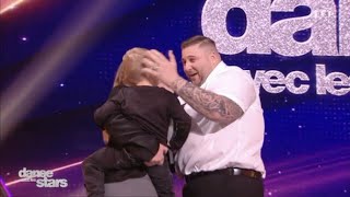 Danse avec les stars 2024  Nico Capone s’effondre en larmes en retrouvant sa femme et son fils [upl. by Tem]