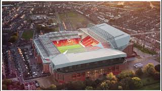 Anfield Stadium is the fifth largest football stadium located in Anfield Liverpool England [upl. by Salohci]