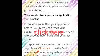 Check UK visa status after Biometrics [upl. by Tharp921]