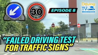 Failing Driving Test For Traffic Signs  Not Responding To Traffic Signs [upl. by Clemmy]