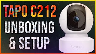 TAPO TPLINK C212 CCTV CAMERA UNBOXING amp INSTALLATION GUIDE  HOW TO USE TAPO LINK CAMERA IN HINDI [upl. by Atiuqahs]