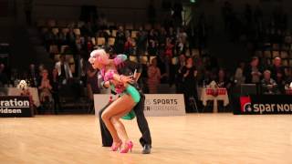 2014 European Latin Aarhus  Honor dance Jive  Aniello Langella amp Khrystyna Moshenska [upl. by Friedland270]