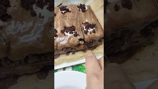 Raining and Moist Ganache Cake  Chocolate cake chocolatecake bakingrecipe ganachecake asmr yum [upl. by Tingey487]