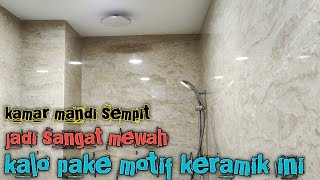 Keramik dinding kamar mandi super mewah [upl. by Duffie]