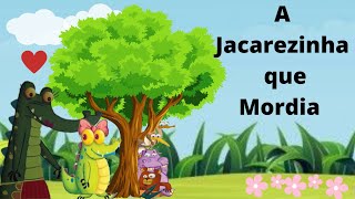 A Jacarezinha que Mordia Historinha infantil Áudio Livro infantil Livro Educativo [upl. by Enamrahc]