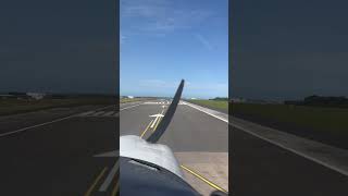 Landing Newquay Airport aviationspotter aviation aviationspotting piper [upl. by Moyna]