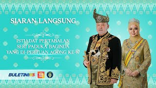 PENUH Istiadat Pertabalan Agong Ke17  20 Julai 2024 [upl. by Anilosi]