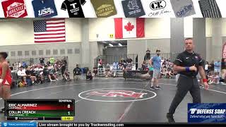 Mat 5 132 Eric Almarinez California Vs Collin Creach Kansas [upl. by Merceer]