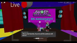 Ghost Simulator 5th Anniversary DaVid Questline [upl. by Ecyaj995]