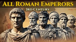 All Roman Emperors of the 3rd Century Chronological Order [upl. by Ronen161]