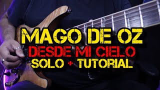 Mago de Oz  Desde mi cielo  Solo  Tutorial tutorial [upl. by Letnahc]