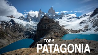 TOP 5 PLACES AND THINGS TO DO IN PATAGONIA [upl. by Bondon]