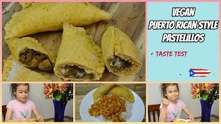 Puerto Rican Pastelillos turnovers  Vegan  Healthy [upl. by Auop]