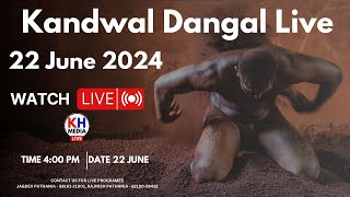 🔴Live Kandwal Dangal Near Jyoti Palace 22 June 2024 khmedialive [upl. by Moorish103]