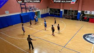 🏀Under14  Rotaliana 87  59 Piani Bolzano [upl. by Salokkin]