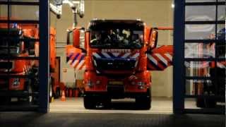 Eerste video uitruk nieuwe kazerne Brandweer Ommen Prio 1 brand onbekend gebouw De Haar Balkbrug [upl. by Moira96]