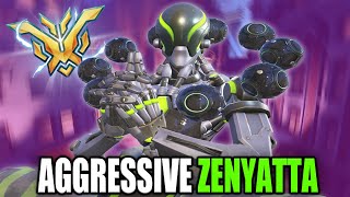 This Zenyatta playstyle will CARRY your games  Top 500 Gameplay Overwatch 2 [upl. by Culbert]