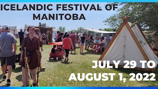 ICELANDIC FESTIVAL OF MANITOBA July 29 to August 1 GO Manitoba experience it by Rosily [upl. by Nosrak34]