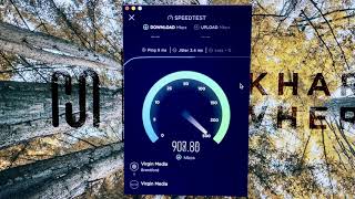 Virgin Media 1GB Real World Speedtest [upl. by Readus]