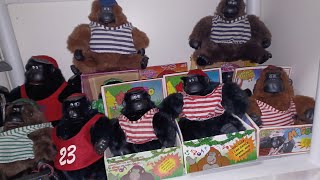 Huge Unboxing and testing Singing Gorillas From ebay Compilation Collection [upl. by Ynnep]