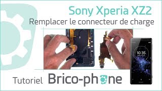 Tutoriel Sony Xperia XZ2  remplacer le connecteur de charge [upl. by Taryn67]