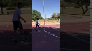 Korry playing basketball Apr2017 [upl. by Freddy858]