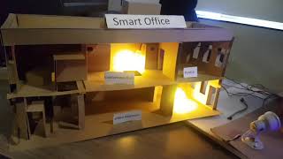 SMART HOME AND SMART OFFICE DEMO [upl. by Ayrotal]