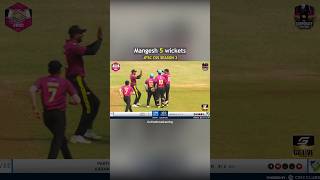 5 wickets of Mangesh  JFSC CSS SEASON 3  cricketvideos livecrifcket [upl. by Eleik776]