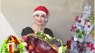 PERNIL ASSADO COM TEMPERO ESPECIAL DE NATAL [upl. by Suoivatco]