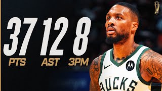 Dame Lillard’s UNREAL DoubleDouble Performance Bucks are 30 in Cup play 🏆 November 26 2024 [upl. by Ben]