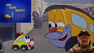 Tex Avery One Cabs Family 1952  First Time Watching Taxi Dad With A Race Car son [upl. by Ggerk]