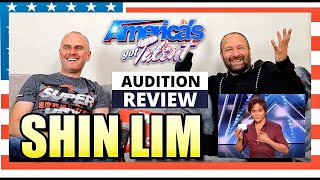 SHIN LIM  MAGICIAN REACTS and REVIEWS AGT Performance [upl. by Covell]