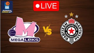 🔴 Live Mega Basket vs Partizan  Live Play By Play Scoreboard [upl. by Atilamrac931]