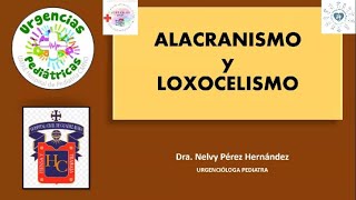 Alacranismo y loxoscelismo en pediatría [upl. by Ikairik]