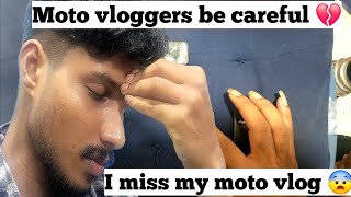 Moto vloggers alert 💔  Gopro is dead 😨  I miss my moto vlog 😞  Mr madhan [upl. by Ahseryt371]