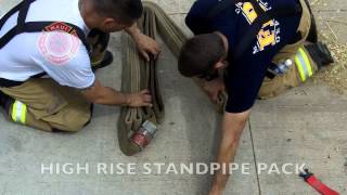 HOSE DEPLOYMENT HIGH RISE STANDPIPE BUNDLE [upl. by Huggins]