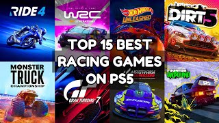 Top 15 Best Racing Games On PS5  2023 [upl. by Greenlee]