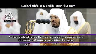 Surah kahf  Sheikh Yasser Al Dossary  Makkah Imam  Beautiful Recitation [upl. by Hahsia]