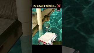 IQ Level Failed 20 ❌ gta gtasanandreas gtavicecity vicecity gtaonline gtav gtashorts shorts [upl. by Osmo441]