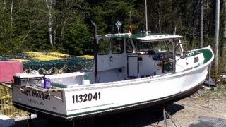 Lobster Boat RestorationReady For Launch [upl. by Hulburt]