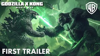 Godzilla x Kong 3  World War 2025 Teaser Trailer HD  concept [upl. by Arakaj]