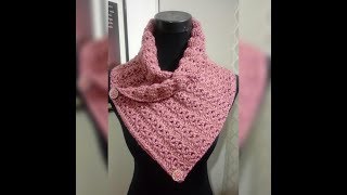 CUELLO FÁCIL A CROCHET [upl. by Ahsiekel]