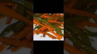 Green beans carrots garlic and herb spice and chutney [upl. by Bena]