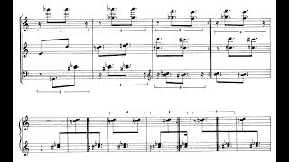 Morton Feldman  Triadic Memories 1981 for piano [upl. by Donall]