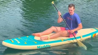 Maddle Paddle Board Review [upl. by Noinatrad425]