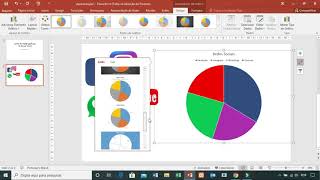 Como formatar gráficos no PowerPoint  Dicas Home Office [upl. by Naamana]