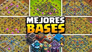 Las Mejores Bases para cada nivel de Ayuntamiento 🔝 Clash of Clans [upl. by Carnahan]