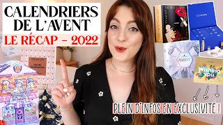 TOUS LES CALENDRIERS DE LAVENT 2022  INFOS dates de sortie 🥳 Jai mené lenquête 🎁  LOdoesmakeup [upl. by Phaih]